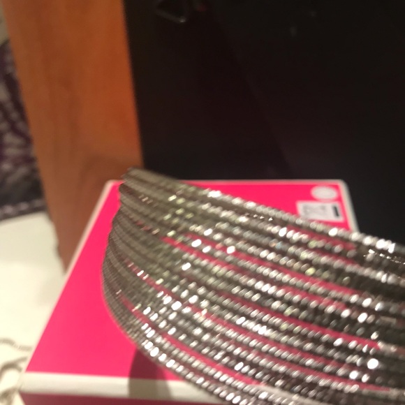 NWOT brushed silver tone bracelet - Picture 3 of 8